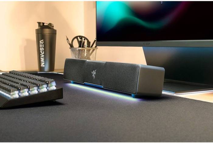 Razer Leviathan V2 X PC Gaming Soundbar, Dynamic High Fidelity Audio ...
