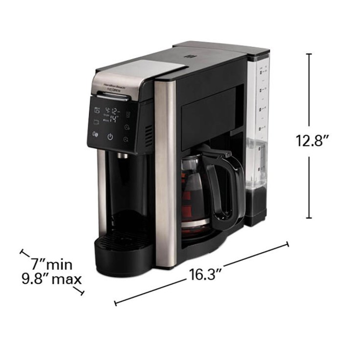 Hamilton Beach FlexBrew® Advanced 5-in-1 Coffee Maker - 49965F ... The Perfect Cup: Exploring Advanced Coffee Brewing Systems