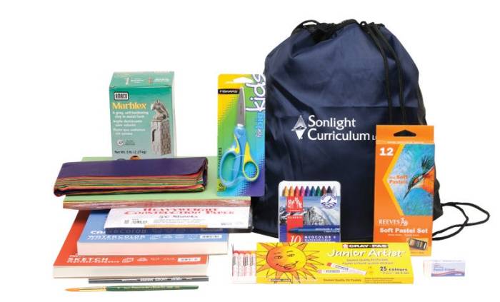 Art Supplies Kit | School Art Supplies | Sonlight Creative Pursuits: Art Supplies and Craft Kits for Adults